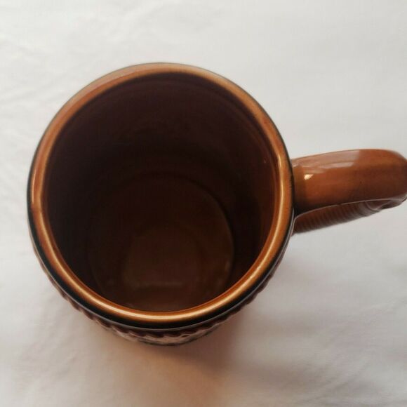 Vintage Deville Beer Mug Schooner Ship Nautical Raised Design Made in Japan - Picture 7 of 11